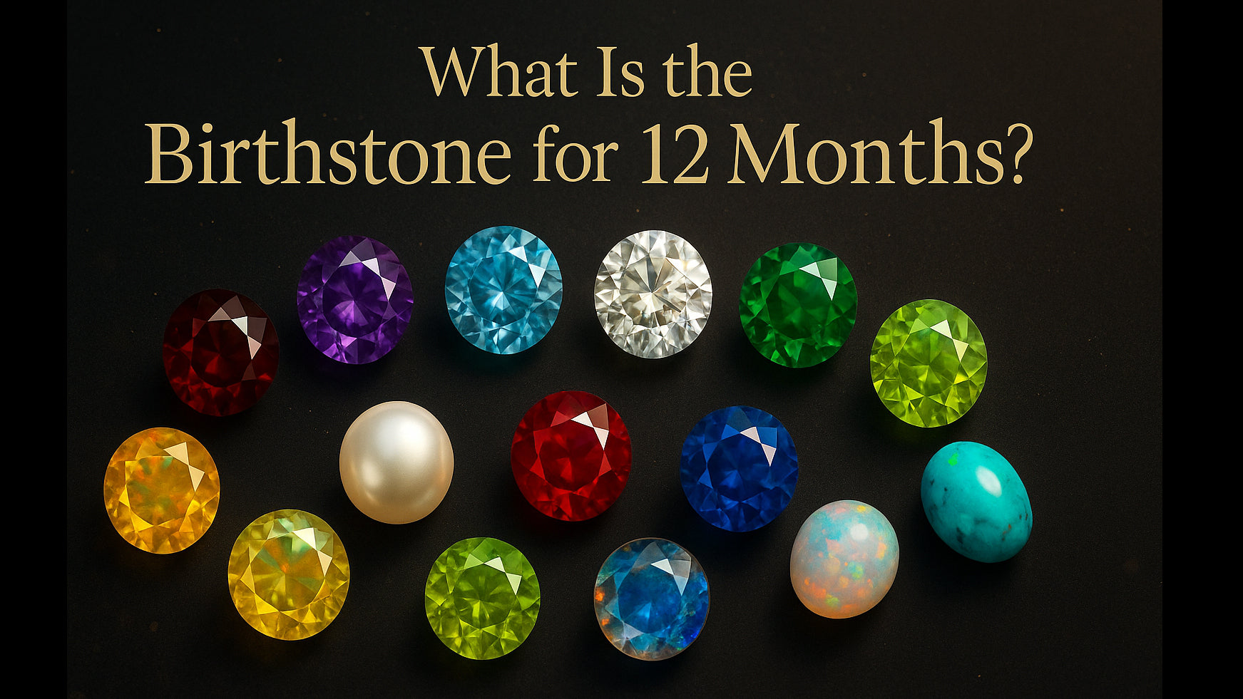 What Is the Birthstone for All 12 Months?
