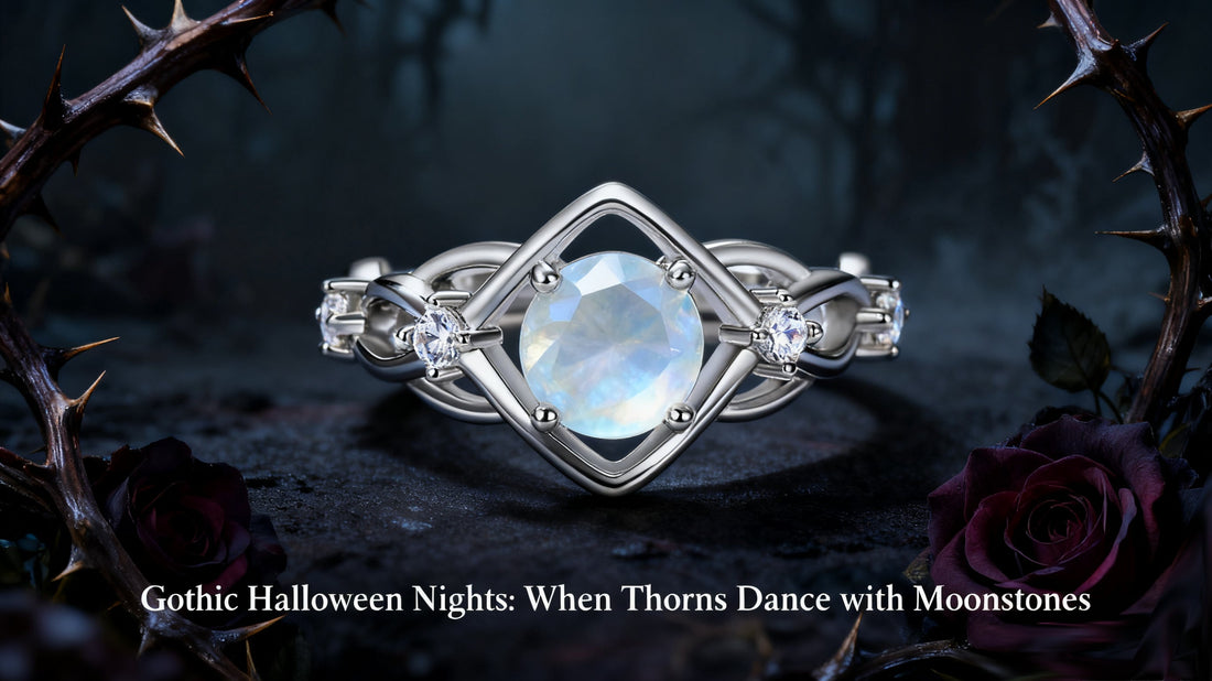 Gothic Halloween Nights: When Thorns Dance with Moonstones