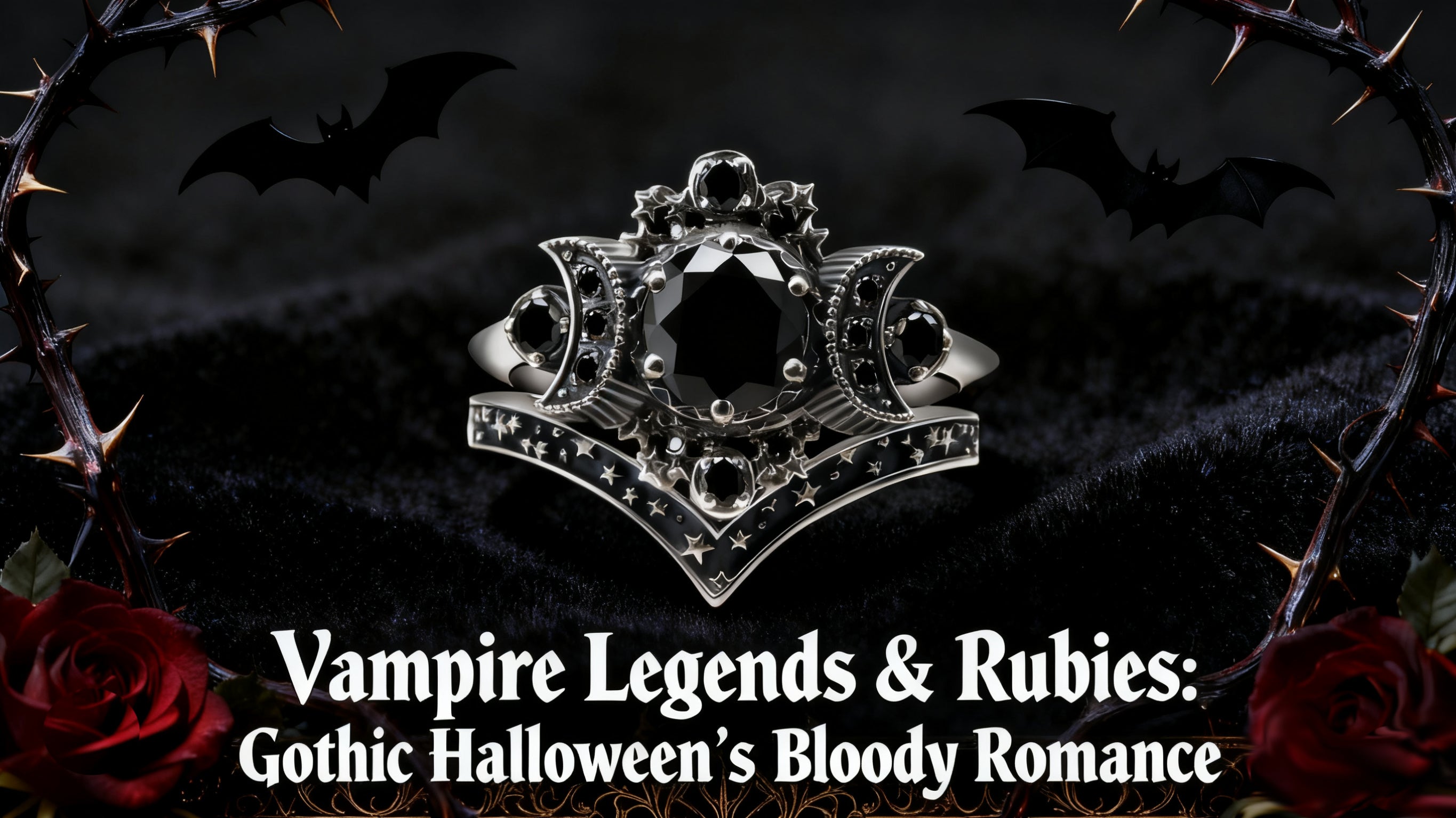 Vampire Legends & Rubies: Gothic Halloween’s Bloody Romance