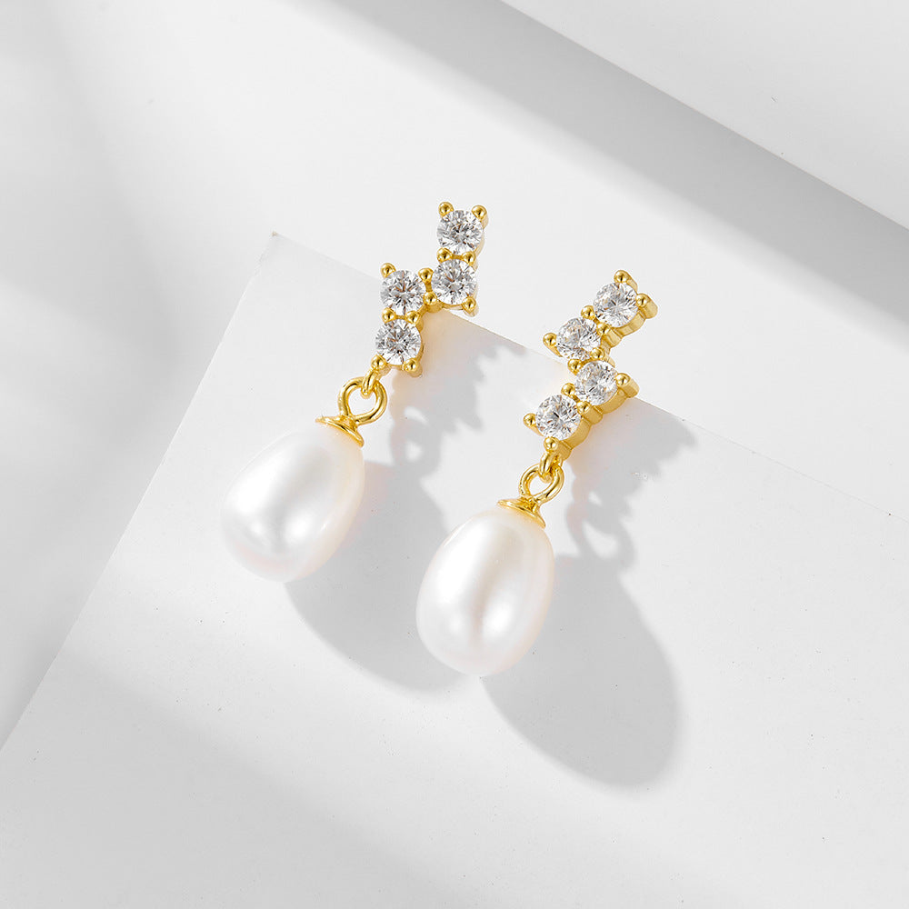 Classic Drop Earrings Wedding Earrings