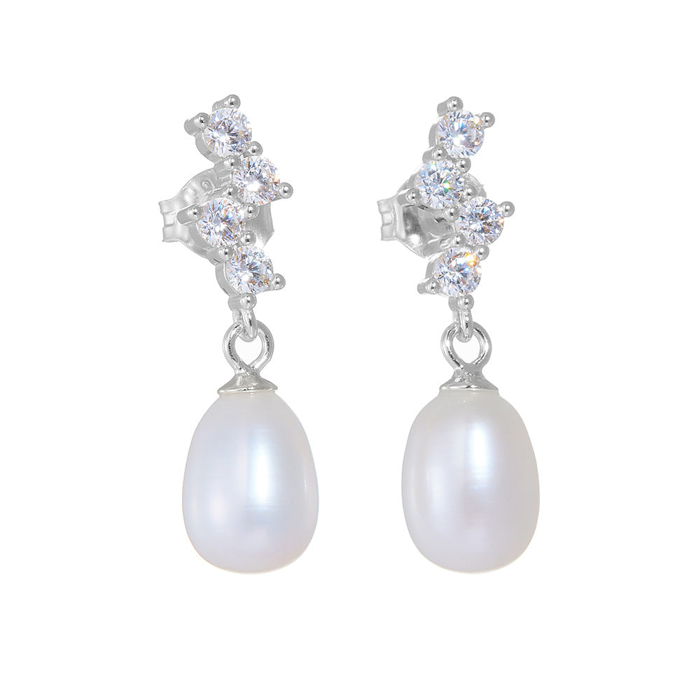 Classic Drop Earrings Wedding Earrings