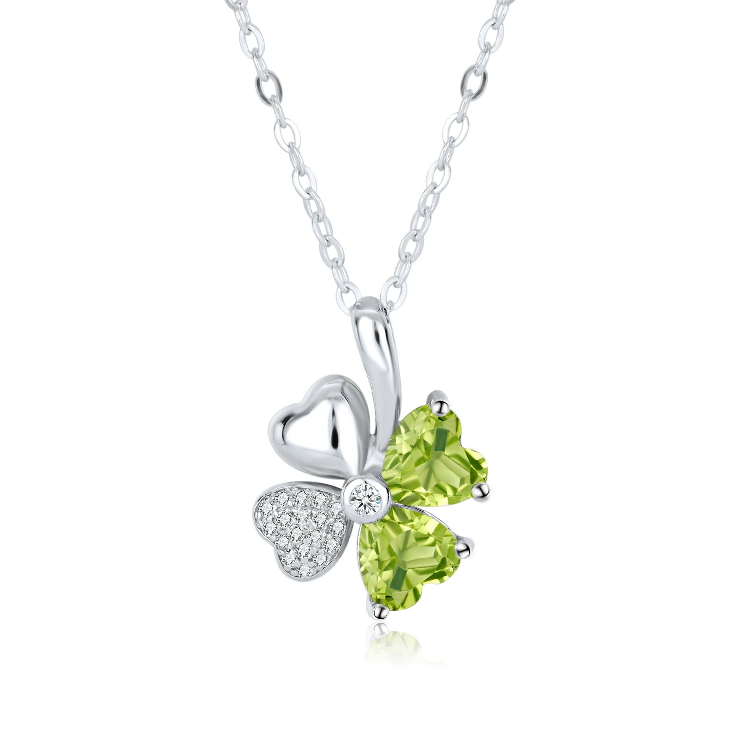 Gideon - Heart Cut Shape Citrine Unique Necklace