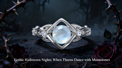 Gothic Halloween Nights: When Thorns Dance with Moonstones