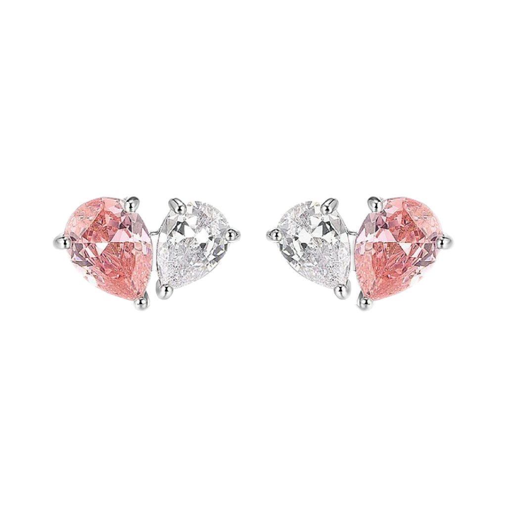 Pear Cut Cubic Zirconia Classic Minimalist Stud Earrings