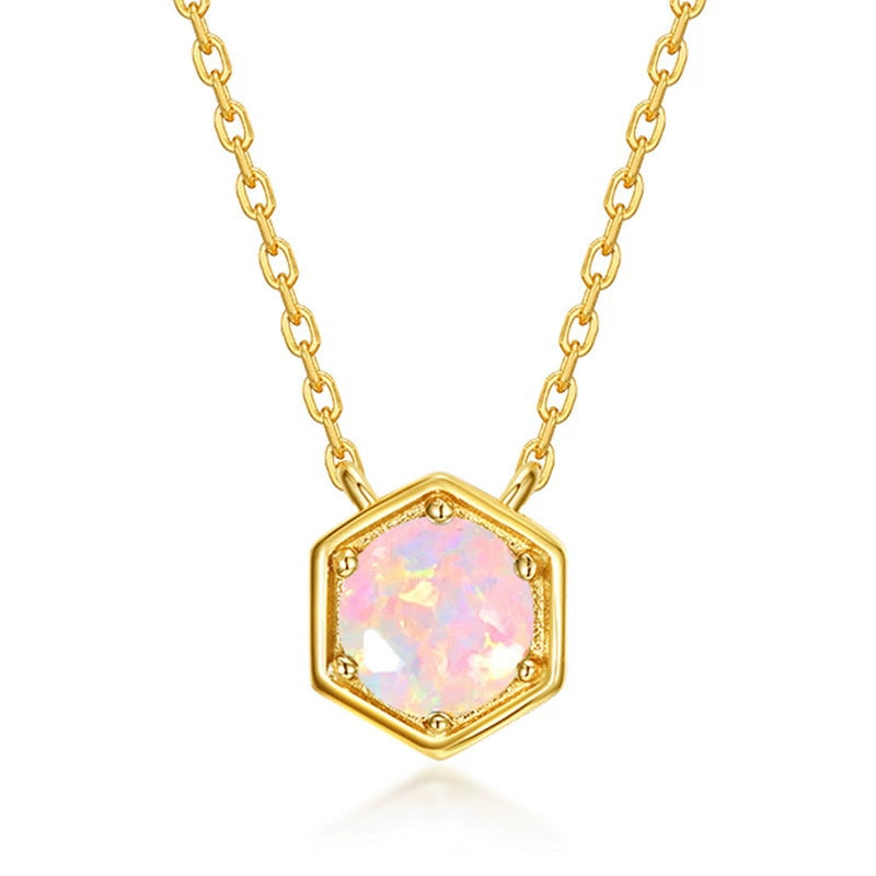 12 Months Birthstone Round Cut Classic Necklace