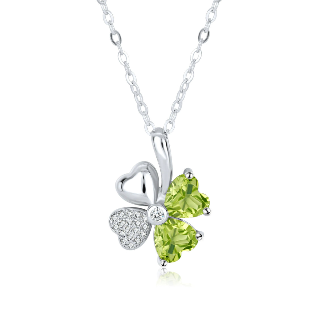 Gideon - Heart Cut Shape Citrine Unique Necklace