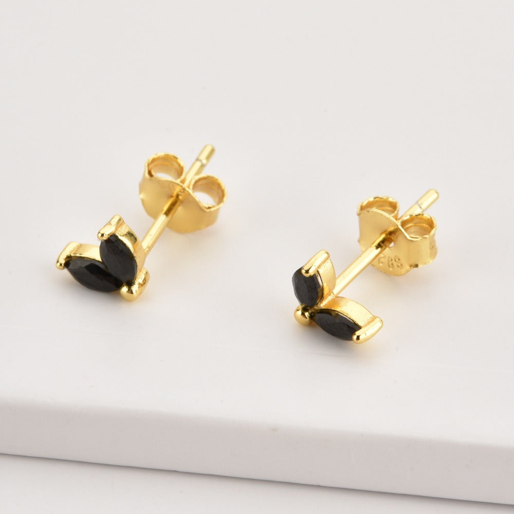 Marquise Cut Cubic Zirconia Classic Minimalist Stud Earrings