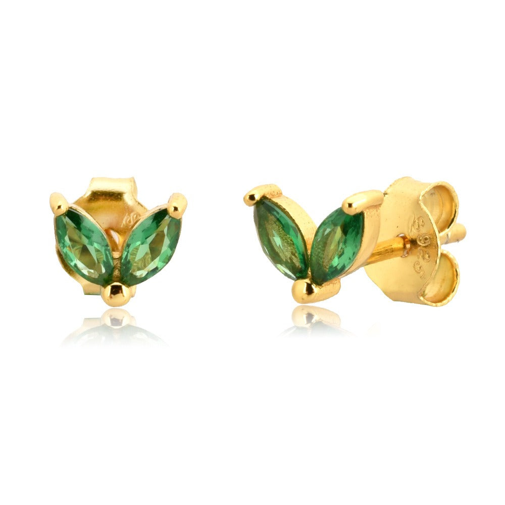 Marquise Cut Cubic Zirconia Classic Minimalist Stud Earrings