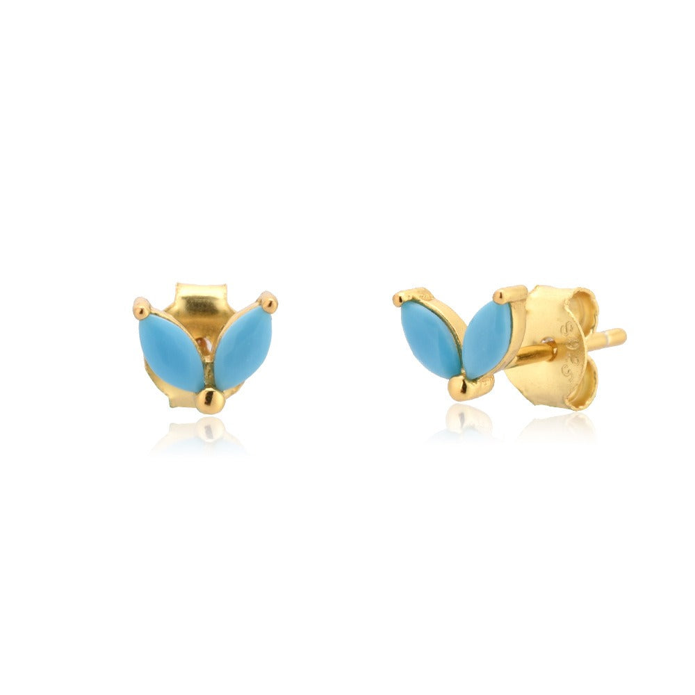 Marquise Cut Cubic Zirconia Classic Minimalist Stud Earrings