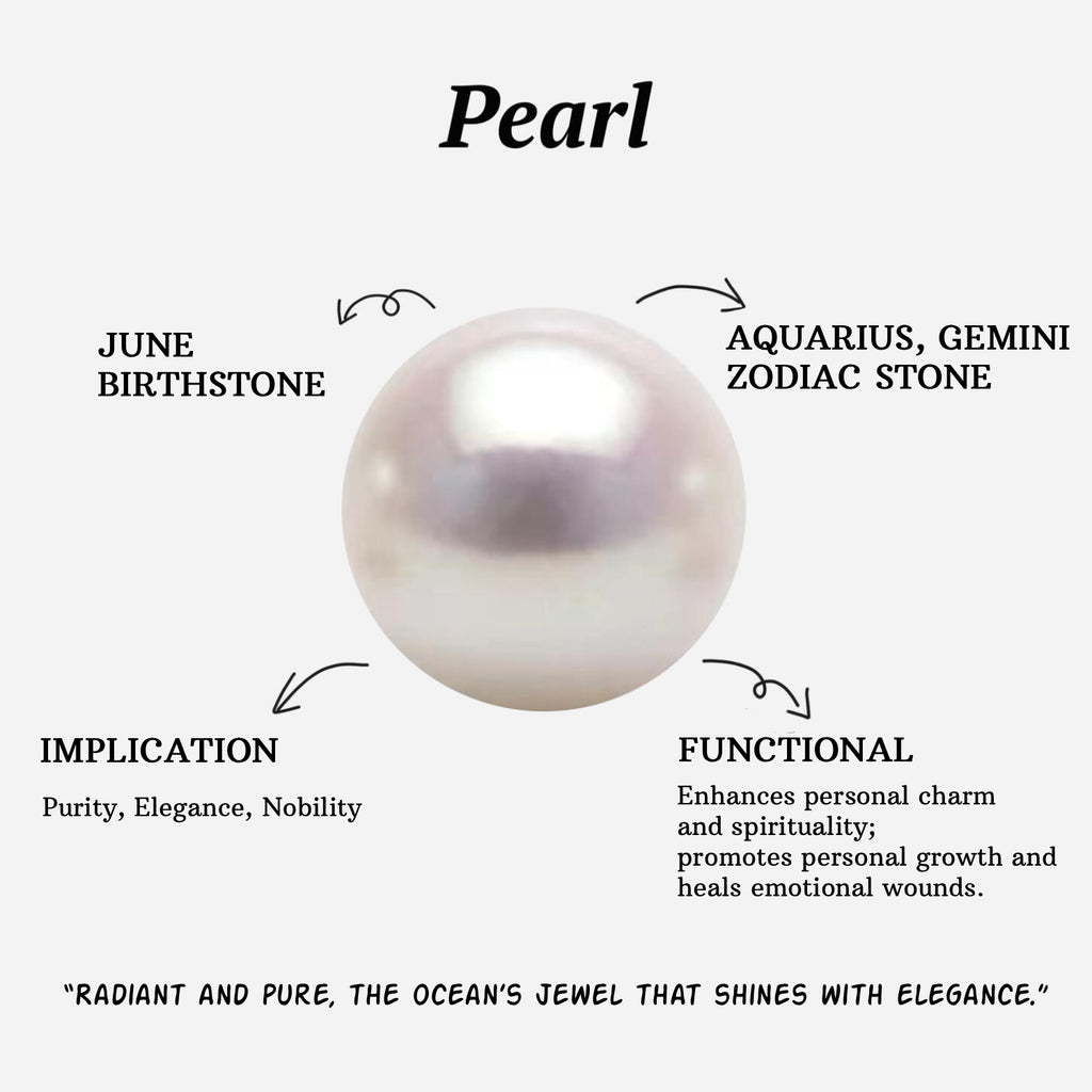 Round Cut Natural Freshwater Pearls Classic Stud Earrings